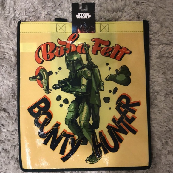 Star Wars Boba Fett Reusable Shopping Tote Bag - Picture 1 of 5